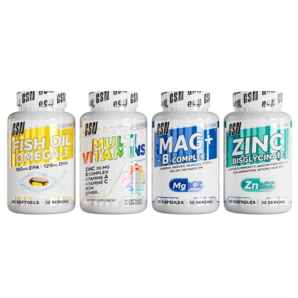 Maximum Vitamines Pack 4x1 Gsn Maximum Vitamines Pack 4x1 Gsn